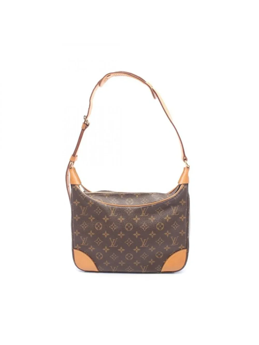 Louis Vuitton Shoulder Bag Boulogne PM Canvas Leather 30